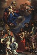  Giovanni Francesco  Guercino Virgin and Child with the Patron Saints of Modena Spain oil painting reproduction